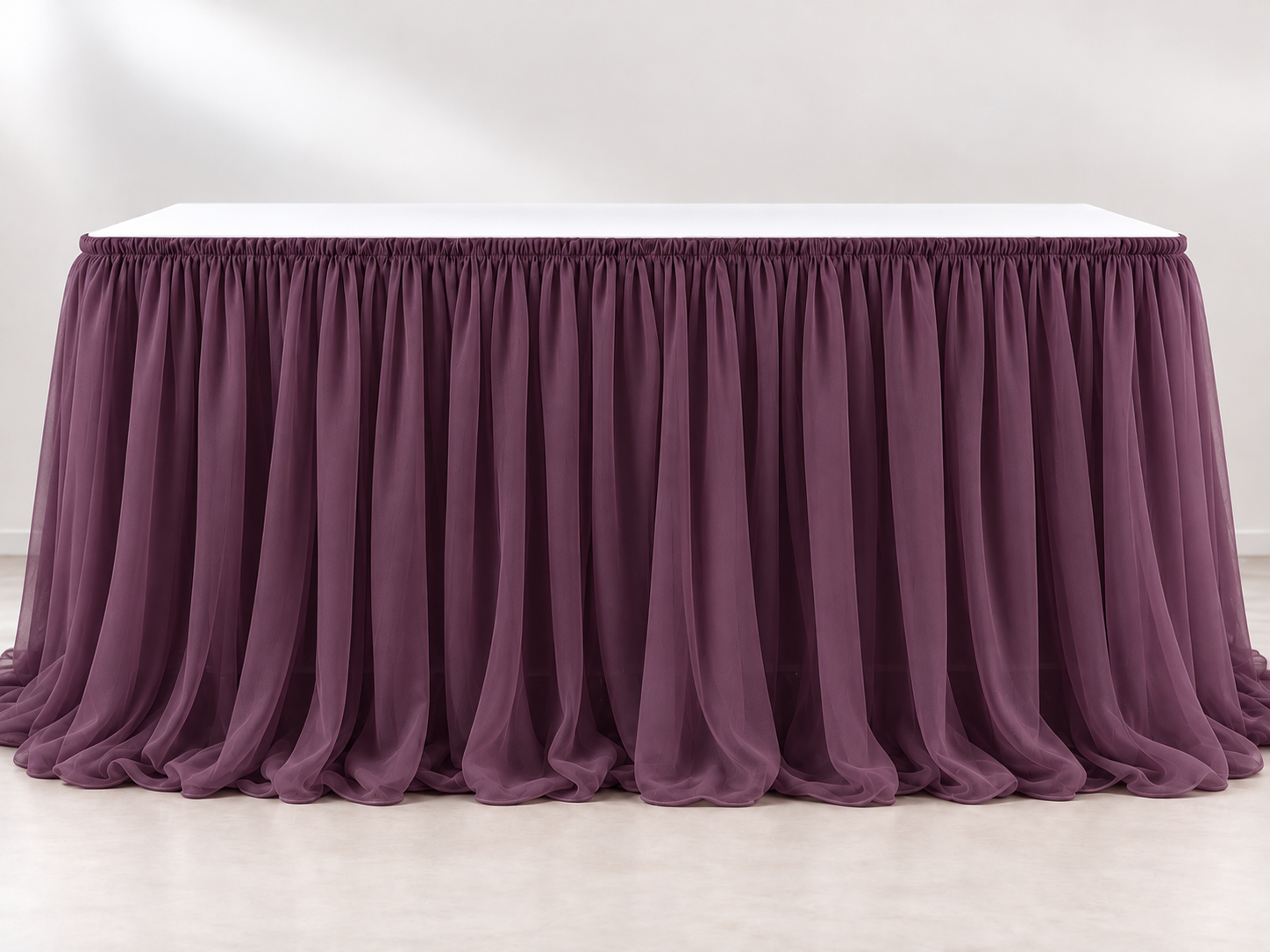 Wyprzedaż Falbana woalowa wysokość 150 cm szerokość 300 cm