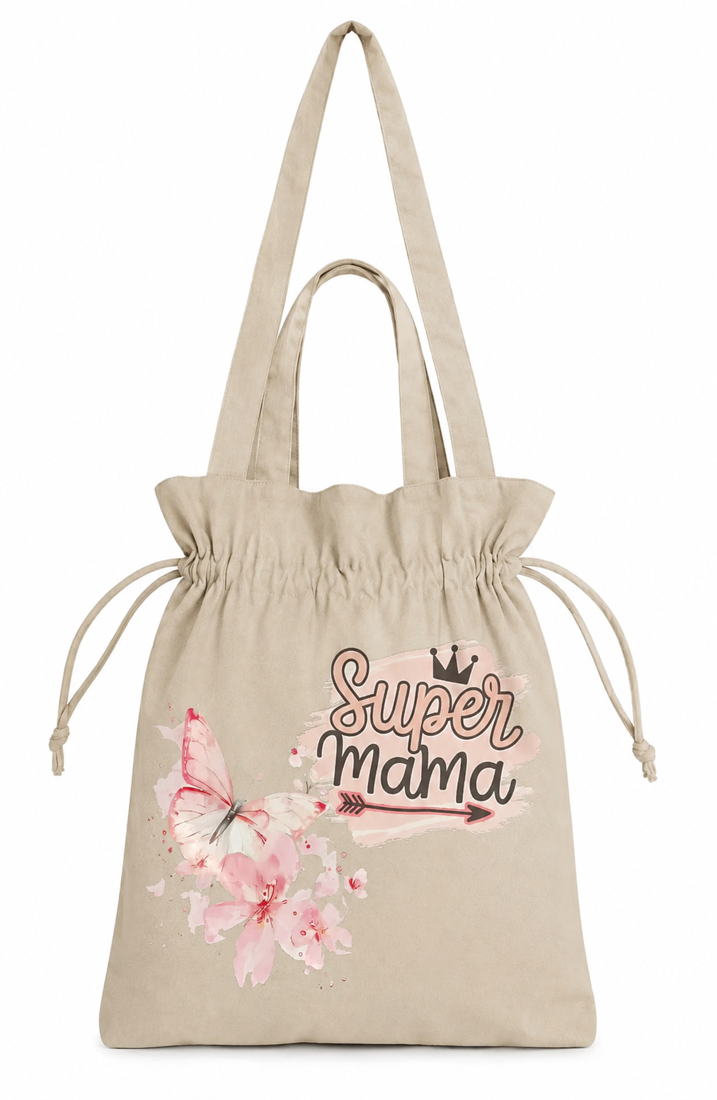 Torba beżowa Super Mama