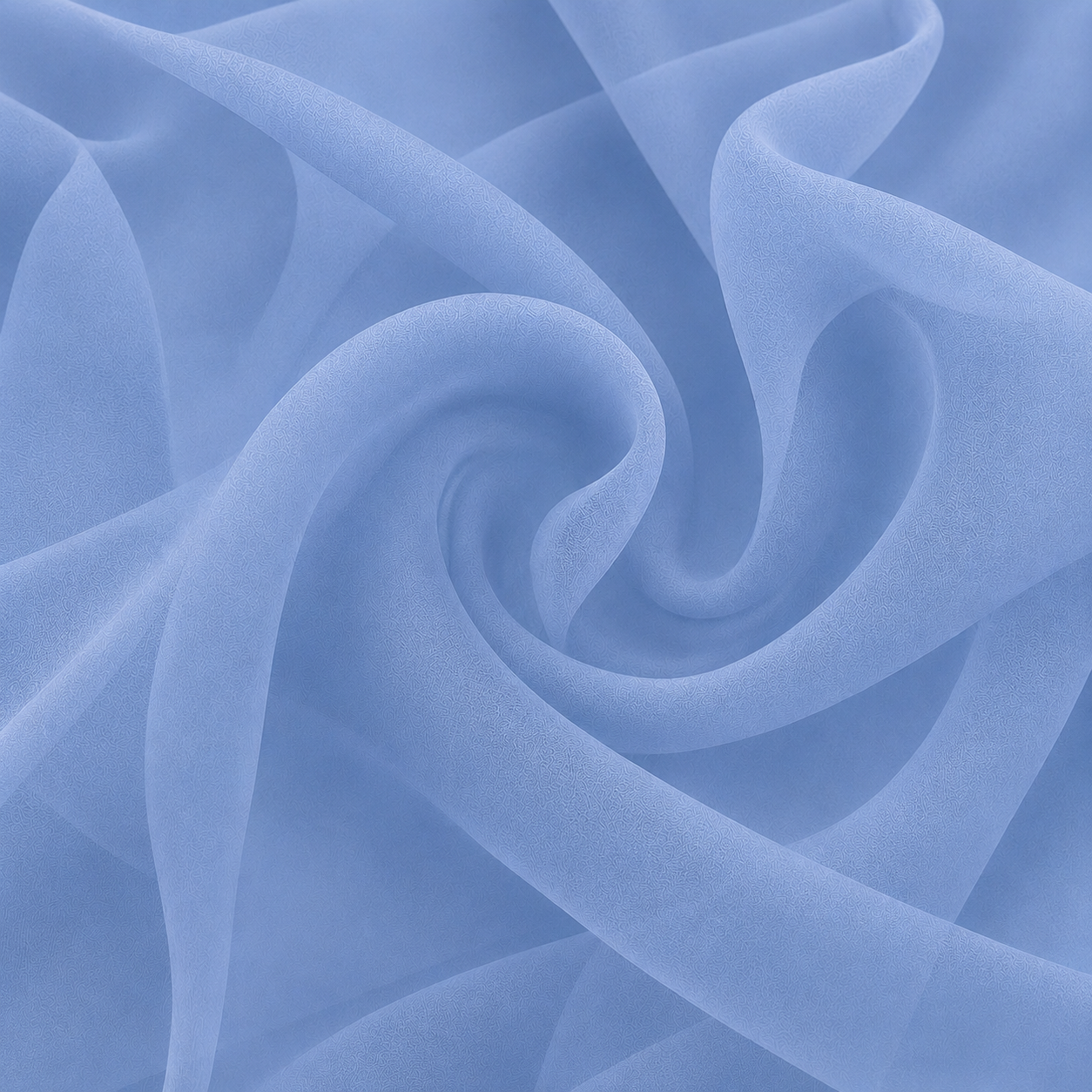 Tkanina szyfon -  Dusty Blue sprzedaż na metry (szerokość 150 cm)