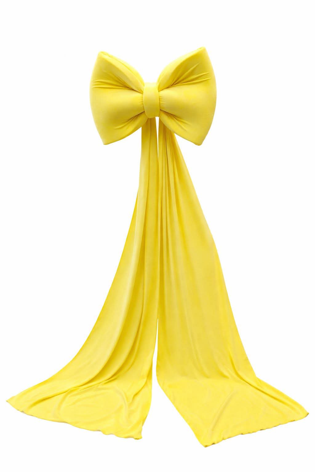 Wymiar 45/60 cm wąsy 200 cm Welur elastyczny żółty