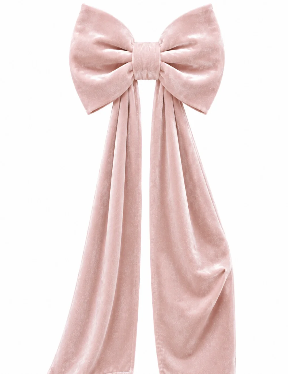 Kokarda Dekoracyjna welur metalizowany Róż 40/50 wąsy 150