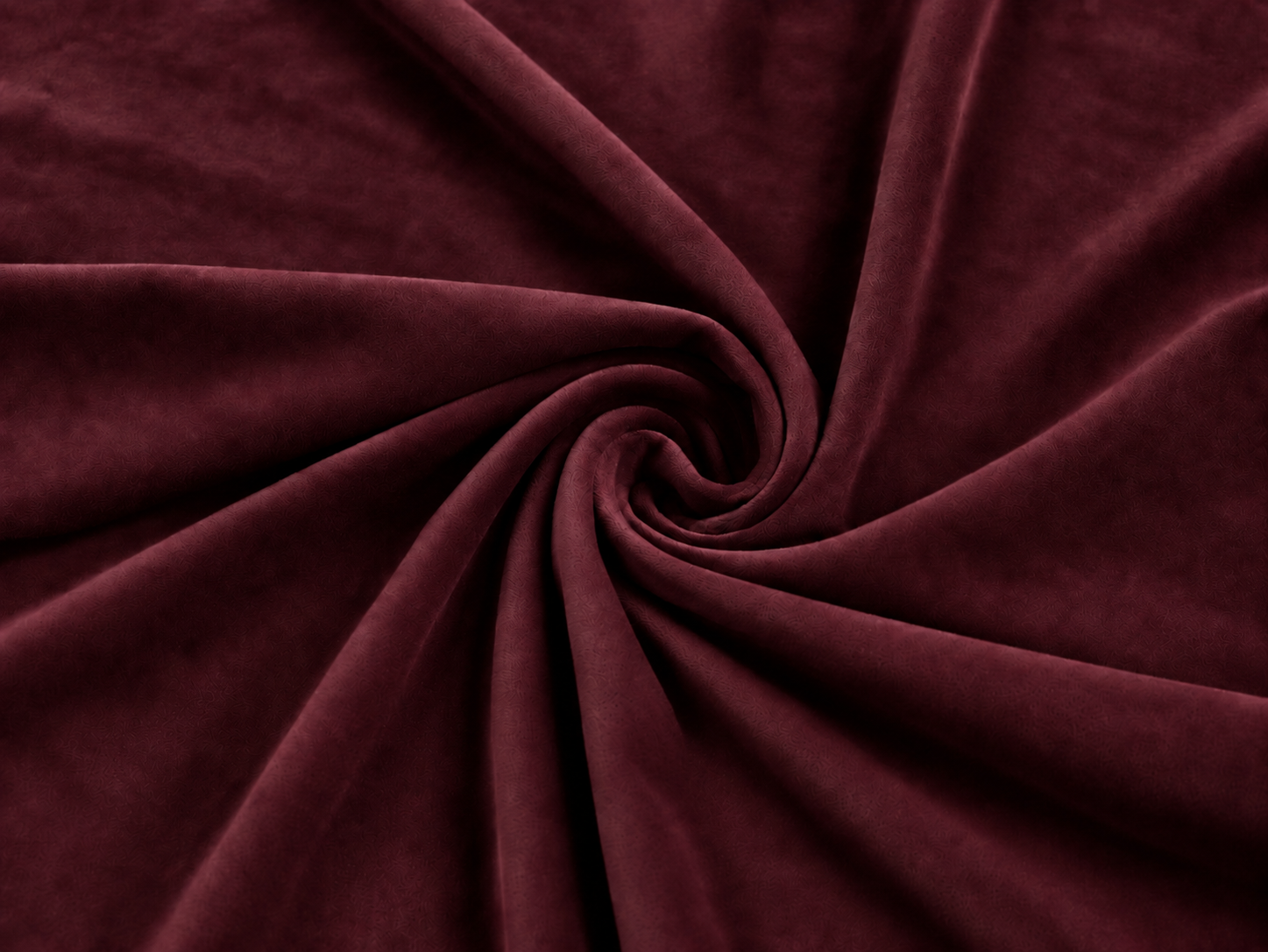 Tkanina Welur Ciemny bordo - sprzedaż na metry (szerokość 150 cm)